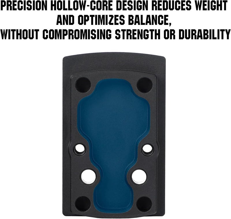 ohhunt Compatible with RMSC to RMR Adapter Plate for RMS Cut Slide to Suitable for RMR Footprint Red Dot Optic - Image 5